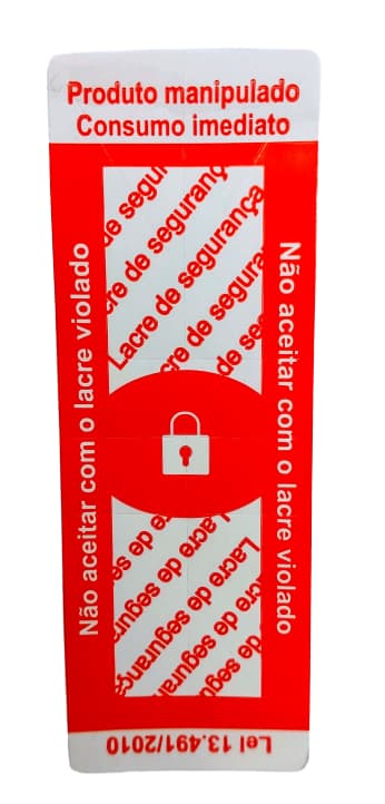 Lacre para caixa de pizza: segurança na entrega